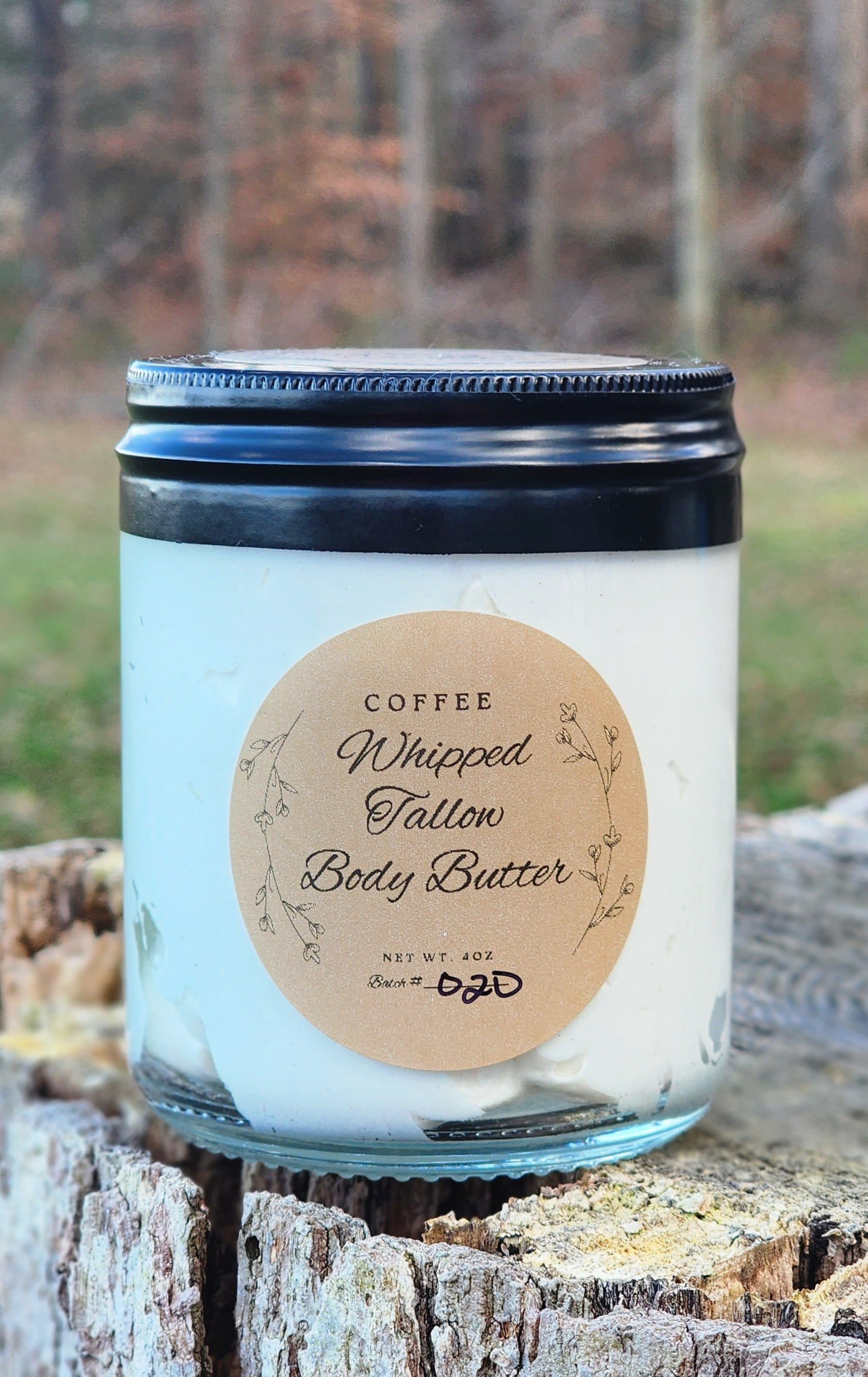 Coffee Whipped Tallow Body Butter